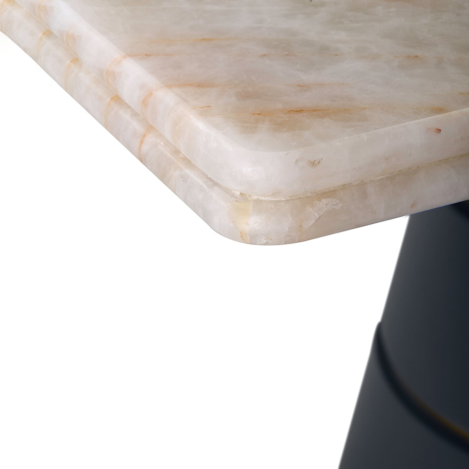 Vesubio tavolo piano in marmo Lumix Antolini retroilluminato